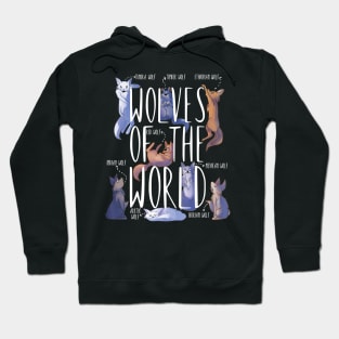 Wolves Of The World Educational Wolf Hoodie